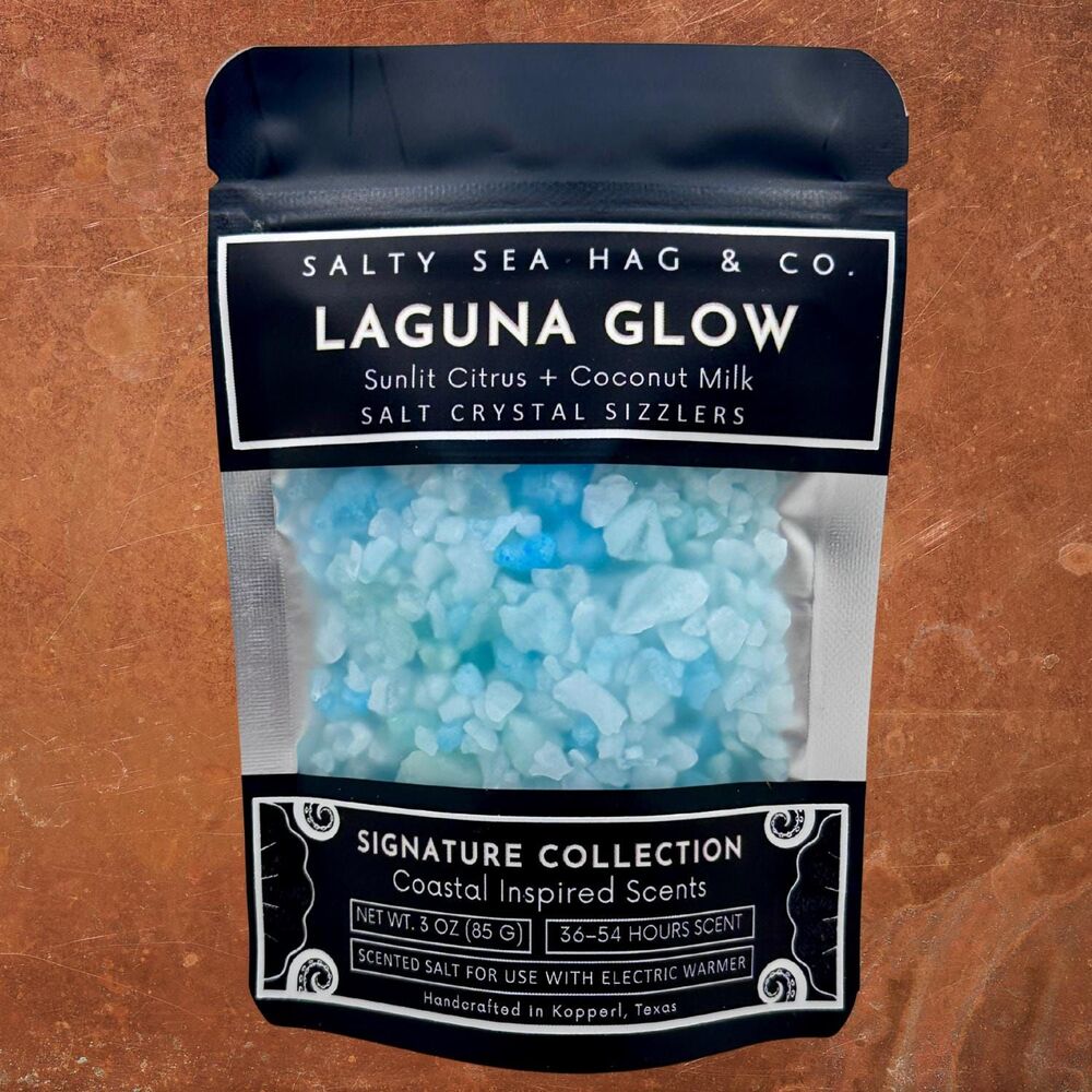 Laguna Glow Salt Crystal Sizzlers | Sunlit Citrus + Coconut Milk Scent - Picture 8 of 8